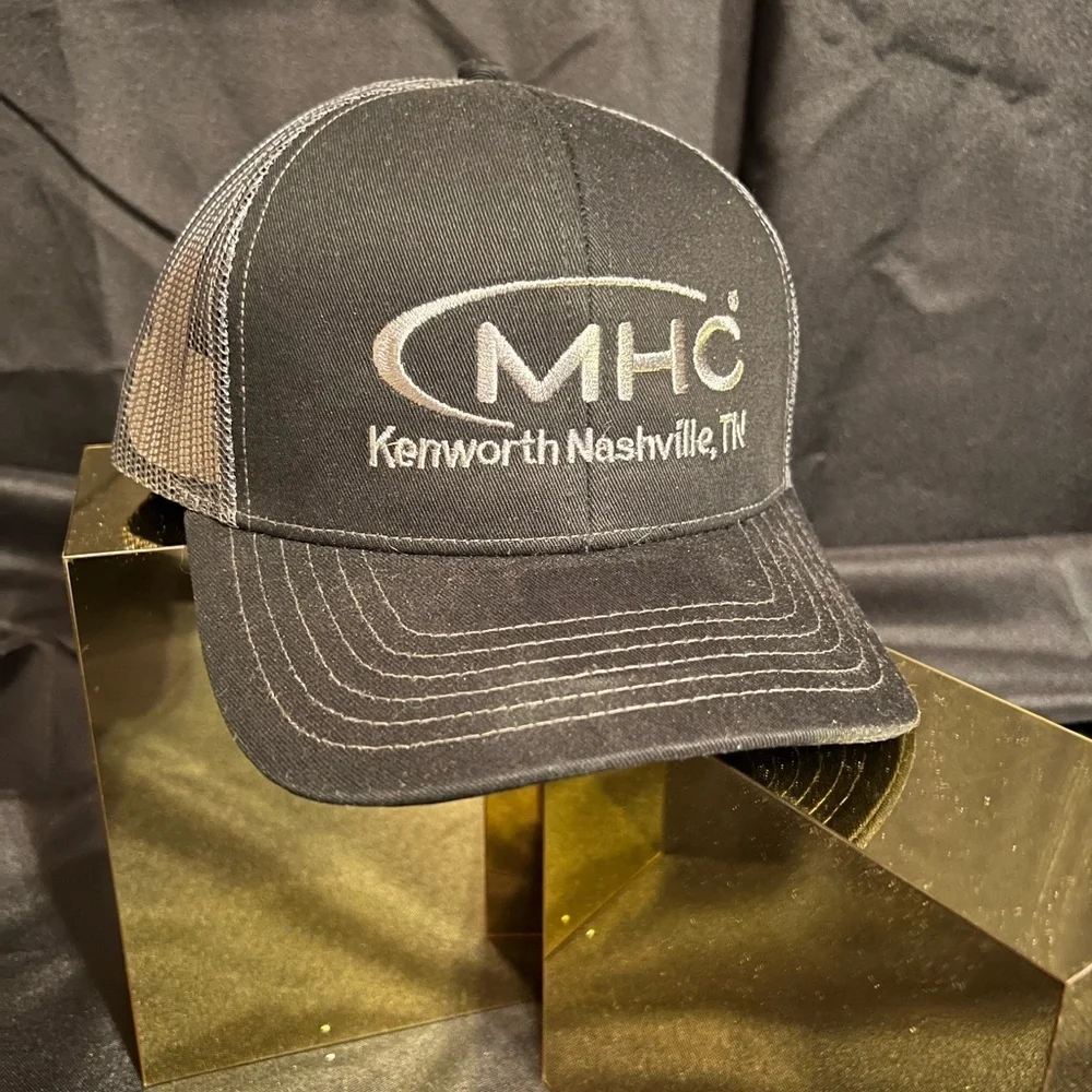 MHC Kenworth Black and Gray Cap NEW